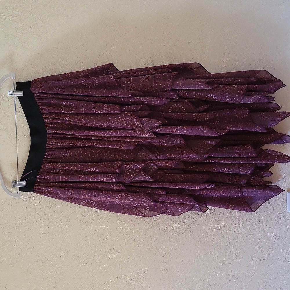 Free People Handkerchief Tiered Maxi Skirt - Picture 4 of 6